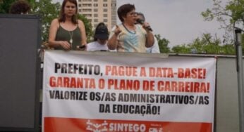 Servidores administrativos da educação de Goiânia optam por seguir em greve