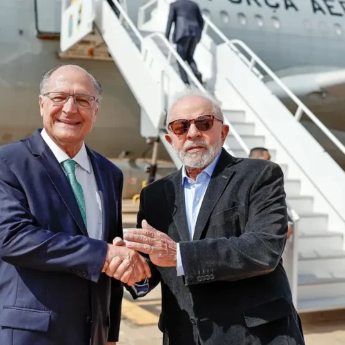 Geraldo Alckmin e Luiz Inácio Lula da Silva. (Foto: Ricardo Stuckert)