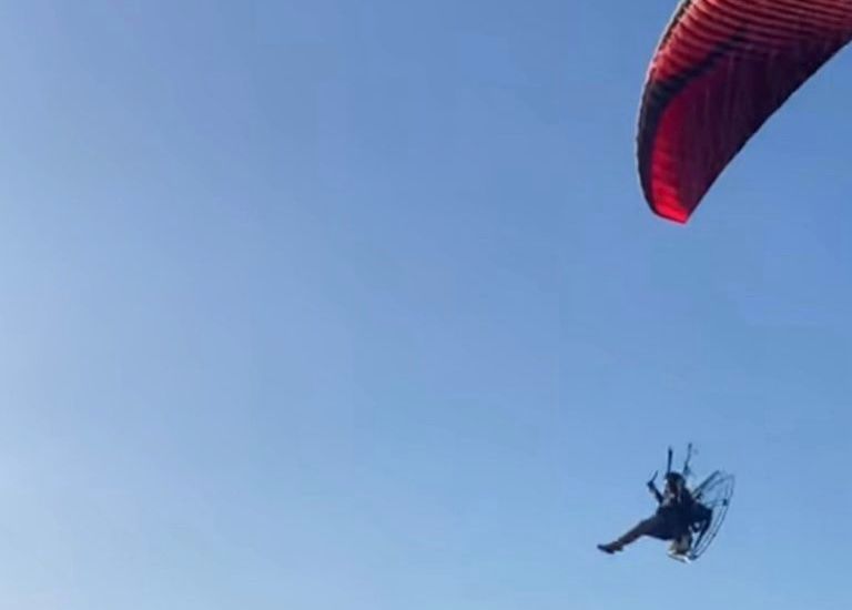 Falha em parapente derruba idoso de 67 anos, em Três Ranchos