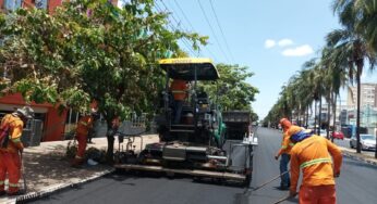 Prefeitura de Goiânia inicia reconstrução asfáltica em último trecho da Avenida Independência