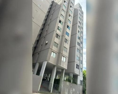 Meino cai de prédio residencial em Goiânia. Foto: Corpo de Bombeiros