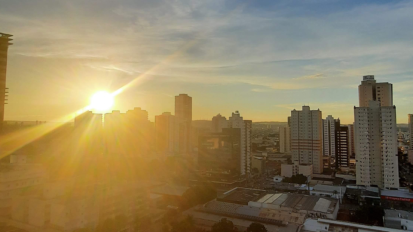 onda de calor em goiania sol temperaturas setor bueno