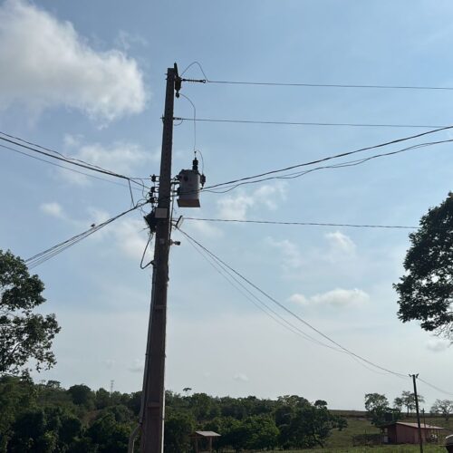 queda de energia em comunidade rural. Foto: Kebler Gomes