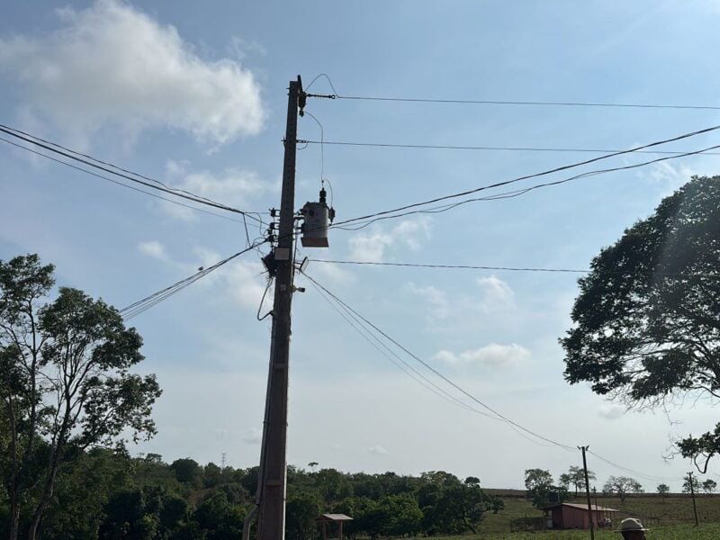 queda de energia em comunidade rural. Foto: Kebler Gomes