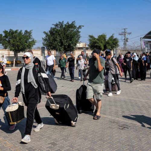 rafah brasileiros gaza lista crossing