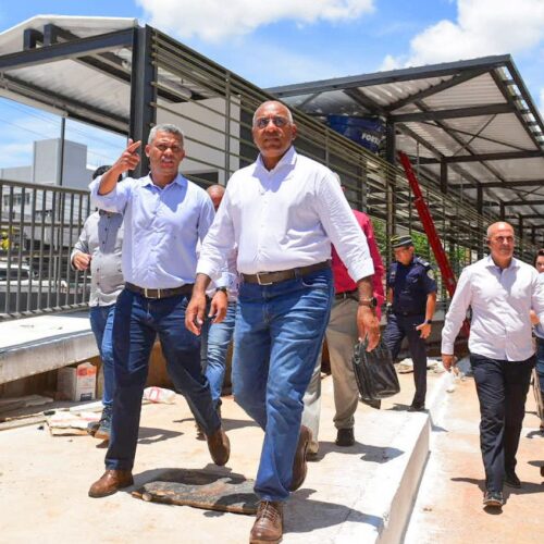 Rogério Cruz visita obras do BRT. Foto: Jucimar de Souza