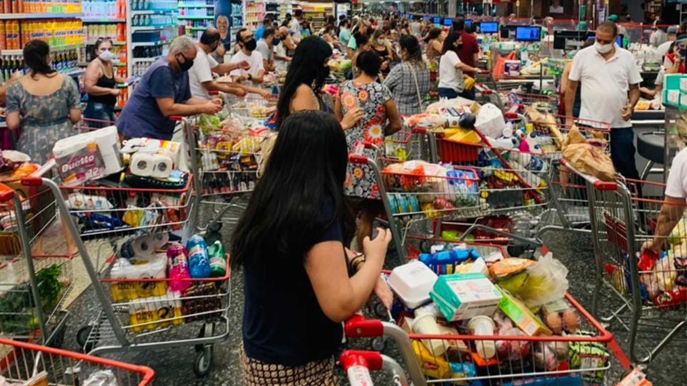 supermercado comércio goiano média nacional