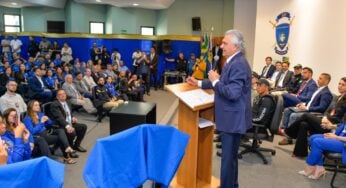 Em Goiânia, Caiado inaugura IML-Veterinário e Túnel de Tiro