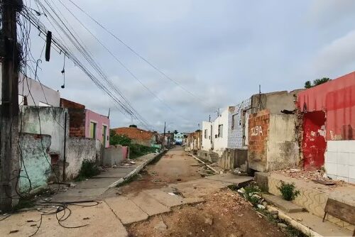 tremores em Maceió tem provocado afundamento do solo. Foto: Reprodução/UFAL