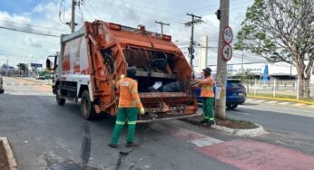 Coleta de lixo e serviços de limpeza serão mantidos durante Natal e Ano Novo em Goiânia