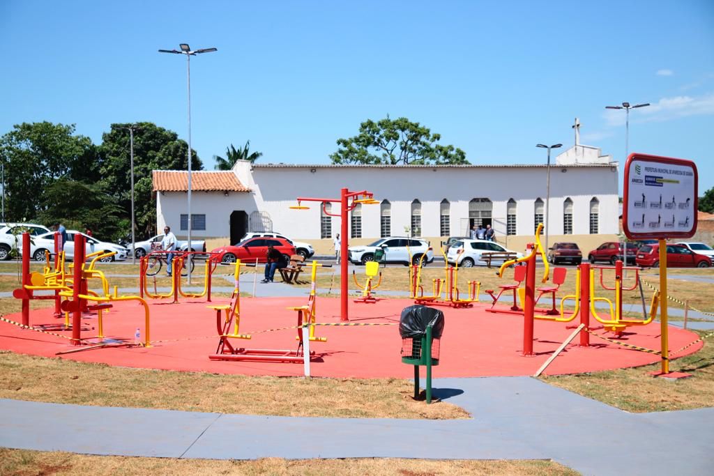 Jardim Alto Paraíso, em Aparecida ganha nova praça com investimento de R$ 300 mil