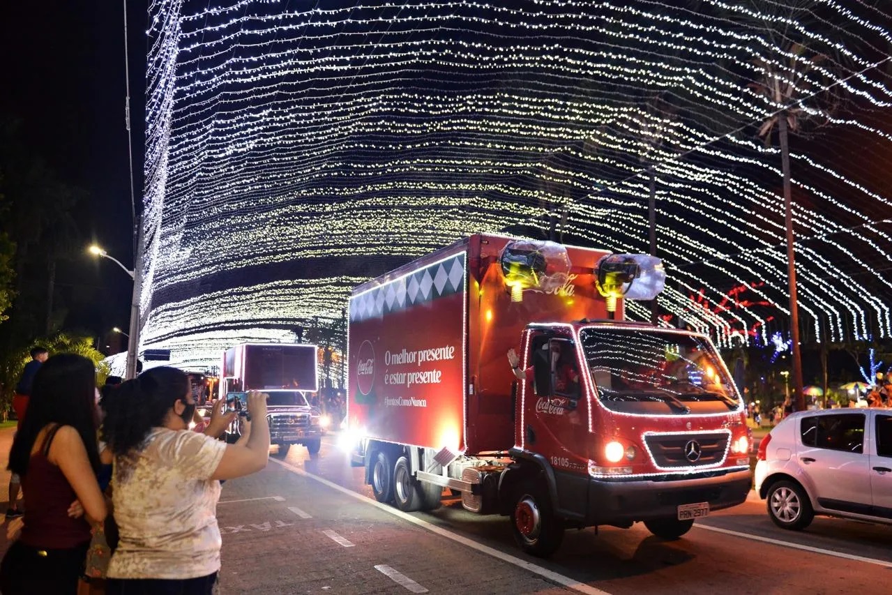 Caravana de Natal Coca-Cola. Foto: Divulgação