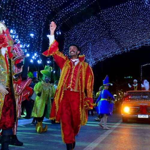 Inauguração decoração de natal da praça tamandaré. Foto: Jucimar de Souza