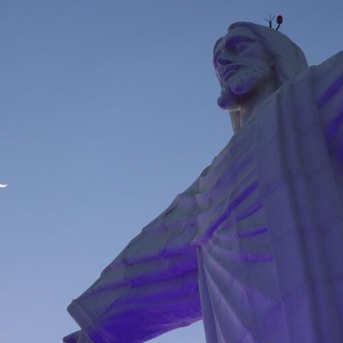 Cristo de Senador Canedo. Foto: Xande Manso