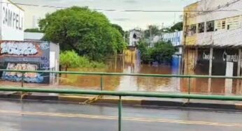 Dono de boate inundada na Avenida Anhanguera afirma que alagamentos e prejuízos são recorrentes