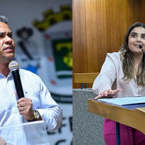 Sabrina Garcez e Denes Pereira. Foto: Reprodução/Instagram