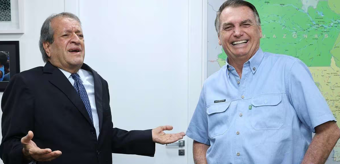 Valdemar Costa Neto e Bolsonaro