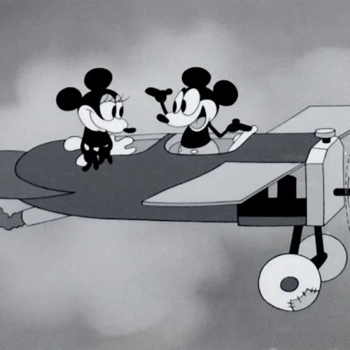 mickey mouse plane crazy domínio público