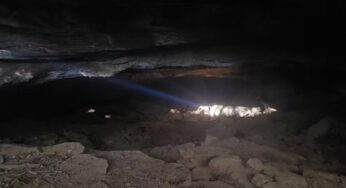 Caverna dos Ecos é considerada a maior caverna composta por micaxisto no Brasil