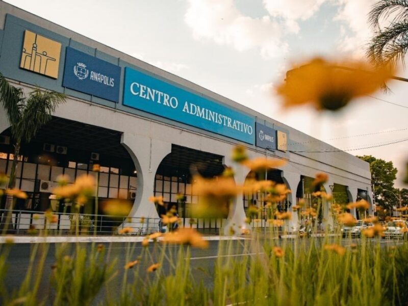 Centro Administrativo de Anápolis. Foto: Prefeitura de Anápolis