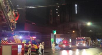 Incêndio atinge hotel que abrigava cerca de 98 pessoas no Setor Oeste, em Goiânia