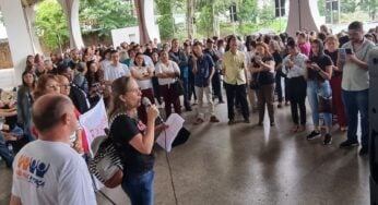 Professores da rede municipal de Anápolis lutam pelas demandas educacionais