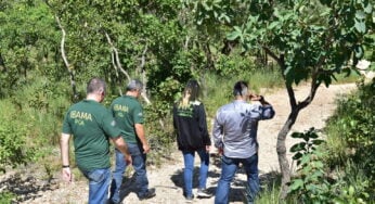 Serra da Areia une Secretaria do Meio Ambiente de Aparecida e Ibama para conter degradação