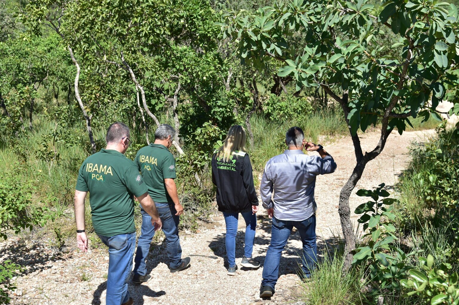 Serra da Areia une Secretaria do Meio Ambiente de Aparecida e Ibama para conter degradação