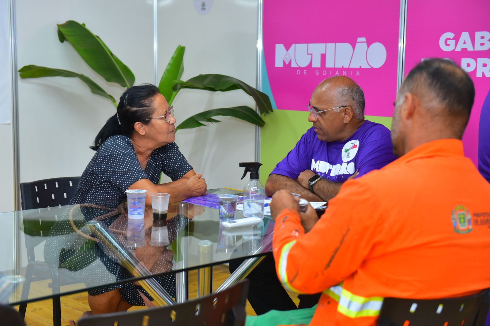 Gabinete Itinerante do Prefeito no Mutirão de Goiânia. Foto: Jackson Rodrigues