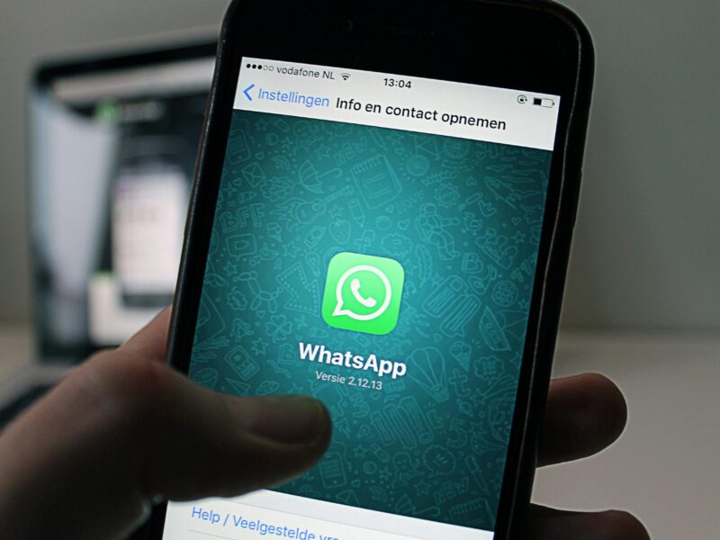 Aplicativo WhatsApp. trancar conversa Foto: Reprodução/Pexels