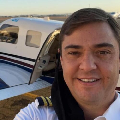 Piloto desaparecido em queda de avião, Ângelo Chaves Pucci. Foto: Reprodução/Redes Sociais