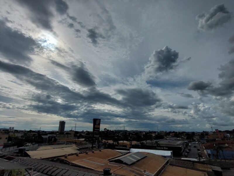 Chuva Goiás Goiânia tempo onda de calor