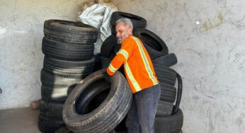 Ecopontos são instalados em Goiânia para descarte seguro de pneus