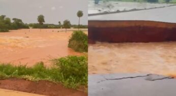 Trecho em Iaciara, destruído por chuva, é liberado 9 dias após mortes causadas por acidente