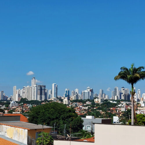 Goiânia, tempo, clima, sol, prédios Goiânia, imóveis. Foto: Carlos Nathan Sampaio