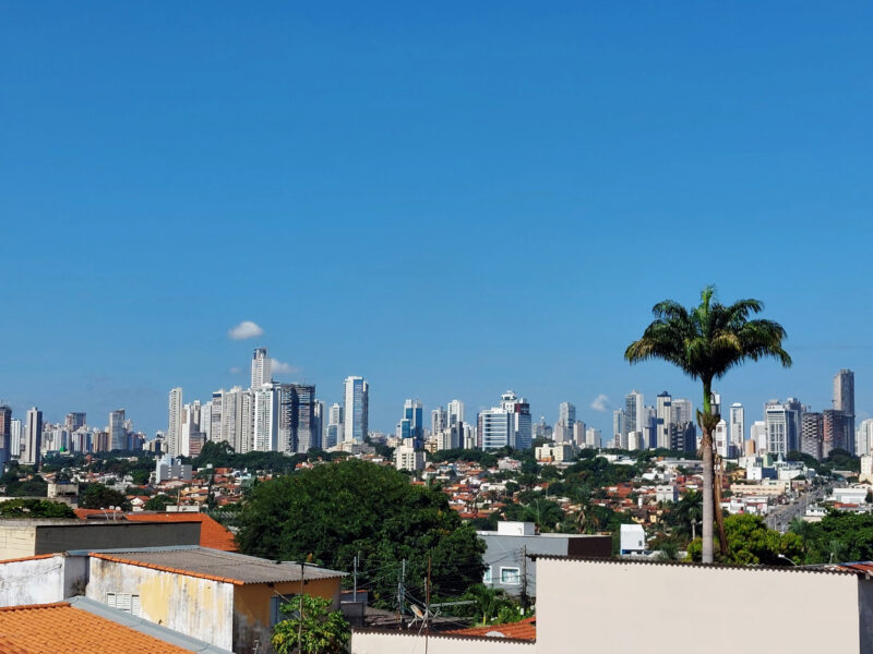 Goiânia, tempo, clima, sol, prédios Goiânia, imóveis. Foto: Carlos Nathan Sampaio