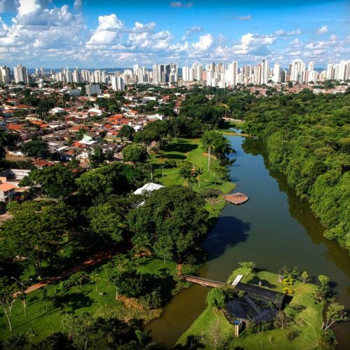 Goiânia, cidade verde. Foto: Jackson Rodrigues