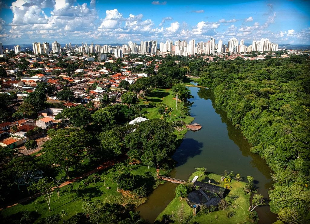 Goiânia, cidade verde. Foto: Jackson Rodrigues