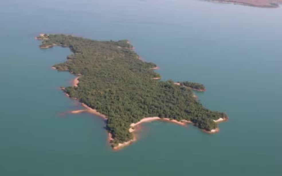 Ilha particular em Itumbiara está à venda por R$ 10 milhões; conheça a área