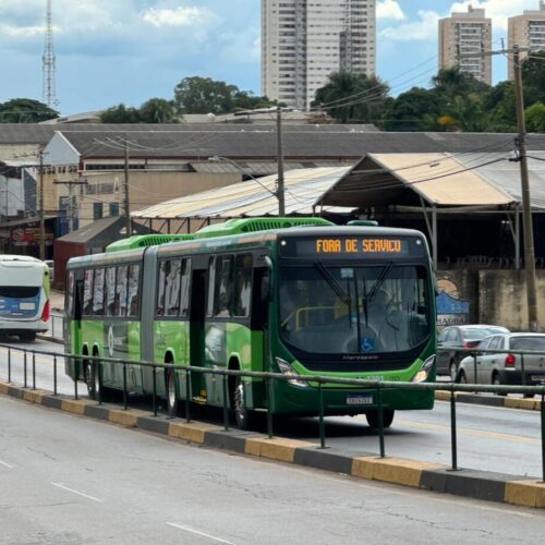 Onibus-eletricos Eixo-Anhanguera Goiânia BRT