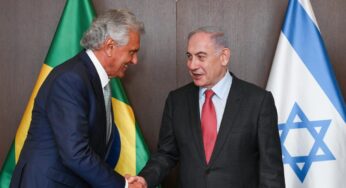 Agenda: primeiro-ministro de Israel, Benjamin Netanyahu, recebe Ronaldo Caiado