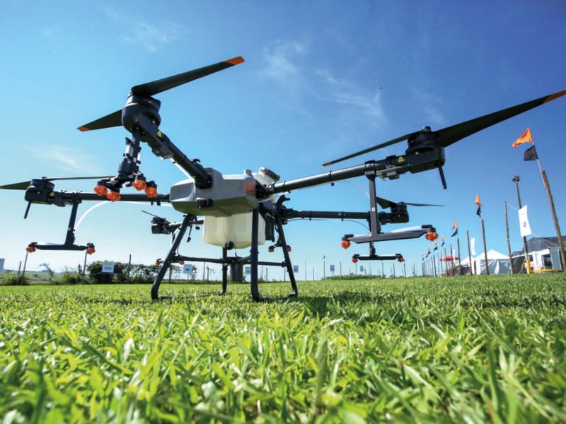 drones pulverizadores agrotóxicos