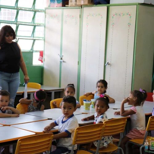 Educação infantil de Goiânia. Foto: SME