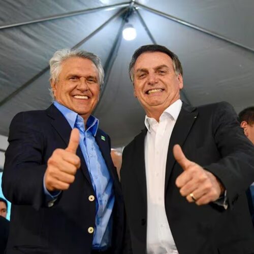 Ronaldo Caiado e Jair Bolsonaro