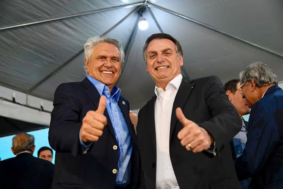 Ronaldo Caiado e Jair Bolsonaro