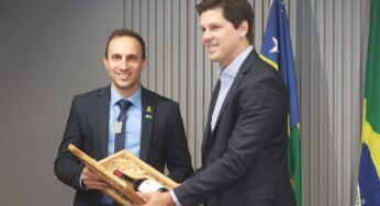 Daniel Vilela encontra vice-embaixador israelense no Brasil para discutir parcerias entre Goiás e Israel