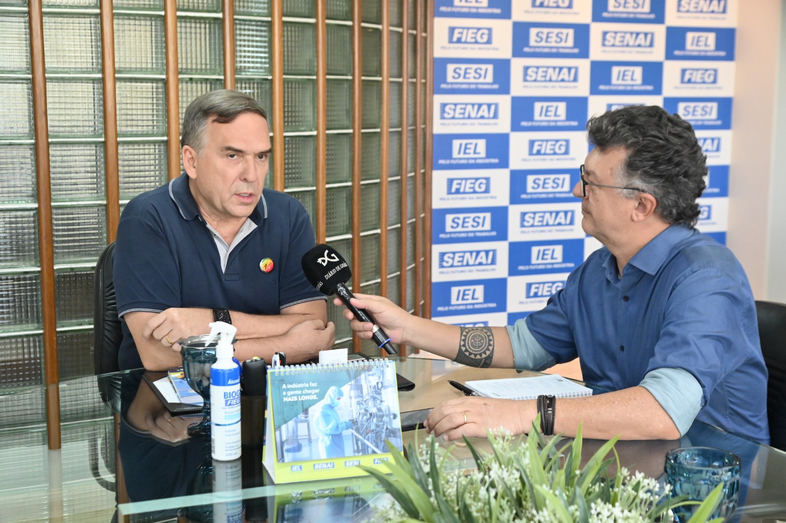 Sandro Mabel, pré-candidato a prefeito de Goiânia. Foto: Alex Malheiros/ Fieg