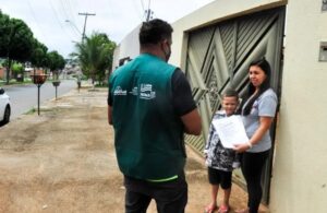 cadastramento para regularização de imóveis do Jardim Tiradentes. Foto: Agehab