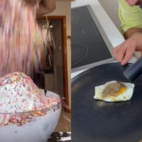 desperdício de comida youtube tiktok engajamento redes sociais internet