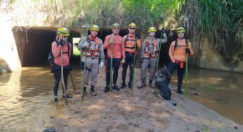 Bombeiros afirmam ter encontrado corpo de Samylla Vitória, arrastada por enxurrada